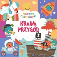 Kraina przygód. Kolorowe rozkładanki - okładka książki