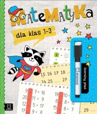 Matematyka dla klas 1-3 Ścieralny - okładka książki