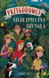 Niebezpieczna dżungla Przygodowcy. - okładka książki