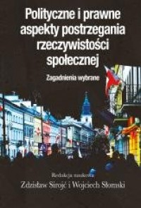 Polityczne i prawne aspekty postrzegania - okładka książki