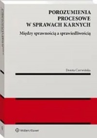 Porozumienia procesowe w sprawach - okładka książki