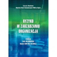 Ryzyko w zarządzaniu organizacją - okładka książki