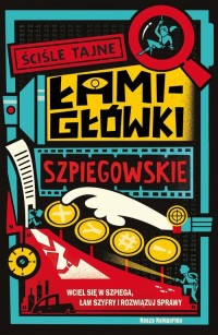 Ściśle tajne łamigłówki szpiegowskie - okładka książki