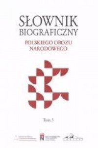 Słownik biograficzny polskiego - okładka książki