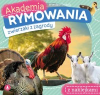 Akademia rymowania Zwierzaki z - okładka książki