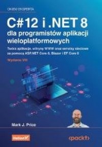 C# 12 i .NET 8 dla programistów - okładka książki