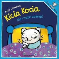 Kicia Kocia nie może zasnąć - okładka książki