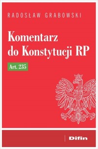 Komentarz do Konstytucji RP art. - okładka książki