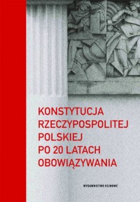 Konstytucja Rzeczypospolitej Polskiej - okładka książki