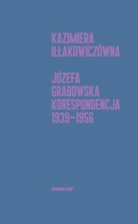 Korespondencja 1939-1956 - okładka książki