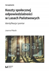 Koszty społecznej odpowiedzialności - okładka książki