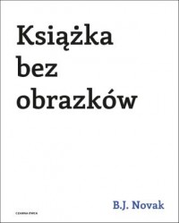 Książka bez obrazków - okładka książki