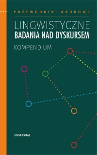 Lingwistyczne badania nad dyskursem. - okładka książki