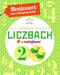 Montessori sam odkrywaj świat Moja - okładka książki