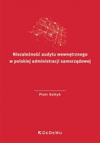 Niezależność audytu wewnętrznego - okładka książki