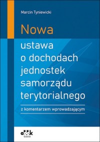 Nowa ustawa o dochodach jednostek - okładka książki