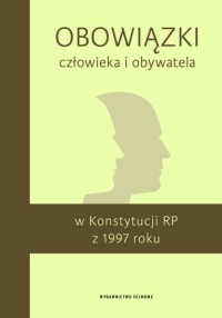 Obowiązki człowieka i obywatela - okładka książki