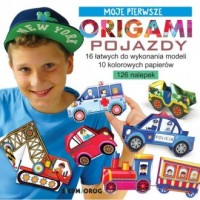 Pojazdy. Moje pierwsze origami - okładka książki