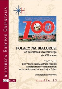 Polacy na Białorusi od Powstania - okładka książki