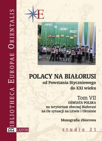 Polacy na Białorusi od Powstania - okładka książki