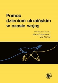 Pomoc dzieciom ukraińskim w czasie - okładka książki