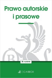 Prawo autorskie i prasowe - okładka książki