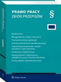 Prawo pracy. Zbiór przepisów. Kodeks - okładka książki