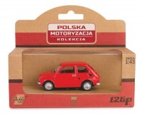 PRL Fiat 126P Czerwony - zdjęcie zabawki, gry