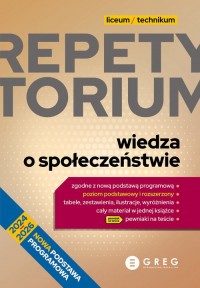 Repetytorium - liceum/technikum - okładka podręcznika