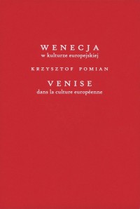 Wenecja w kulturze europejskiej - okładka książki