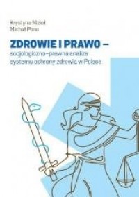 Zdrowie i prawo - socjologiczno-prawna - okładka książki