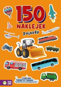 150 naklejek Pojazdy - okładka książki