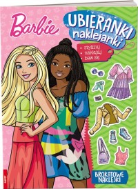 Barbie. Ubieranki, Naklejanki - okładka książki