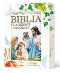 Biblia dla dzieci i młodzieży w - okładka książki