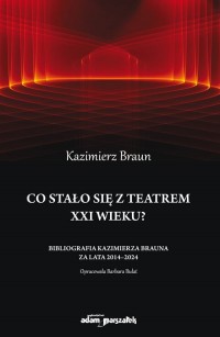 Co stało się z teatrem XXI wieku? - okładka książki