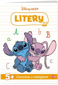 Disney Uczy. Litery. Stich - okładka książki