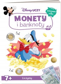 Disney Uczy. Monety i banknoty. - okładka książki