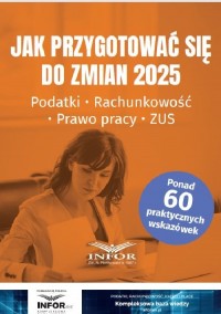 Jak przygotować się do zmian 2025. - okładka książki