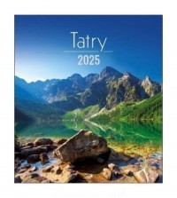 Kalendarz 2025 ścienny - Tatry - okładka książki