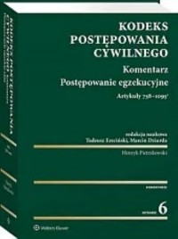 Kodeks postępowania cywilnego Komentarz - okładka książki