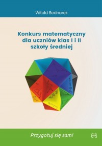 Konkurs matematyczny dla uczniów - okładka podręcznika