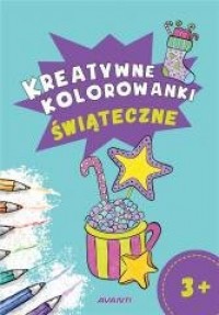 Kreatywne kolorowanki. Świąteczne - okładka książki