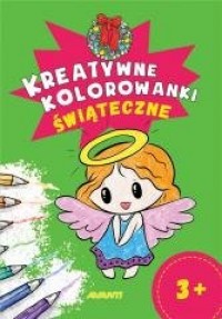 Kreatywne kolorowanki. Świąteczne - okładka książki