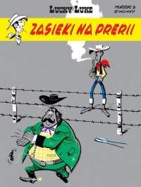 Lucky Luke. Zasieki na prerii - okładka książki