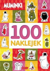 Muminki. 100 naklejek - okładka książki