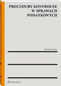 Procedury kontrolne w sprawach - okładka książki