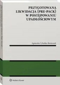 Przygotowana likwidacja (pre-pack) - okładka książki