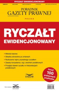 Ryczałt ewidencjonowany Podatki - okładka książki