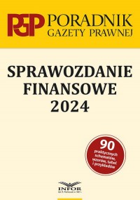 Sprawozdanie finansowe 2024 - okładka książki