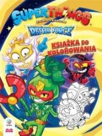 Super Things - Książka do kolorowania - okładka książki